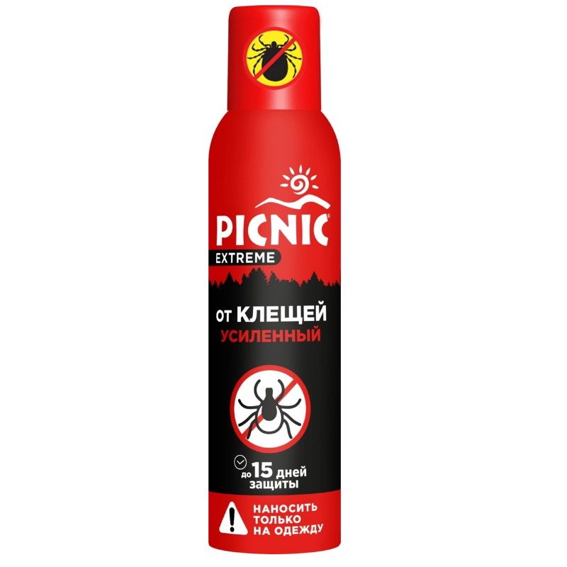 Аэрозоль от клещей Picnic Extreme, 150 мл в Иваново