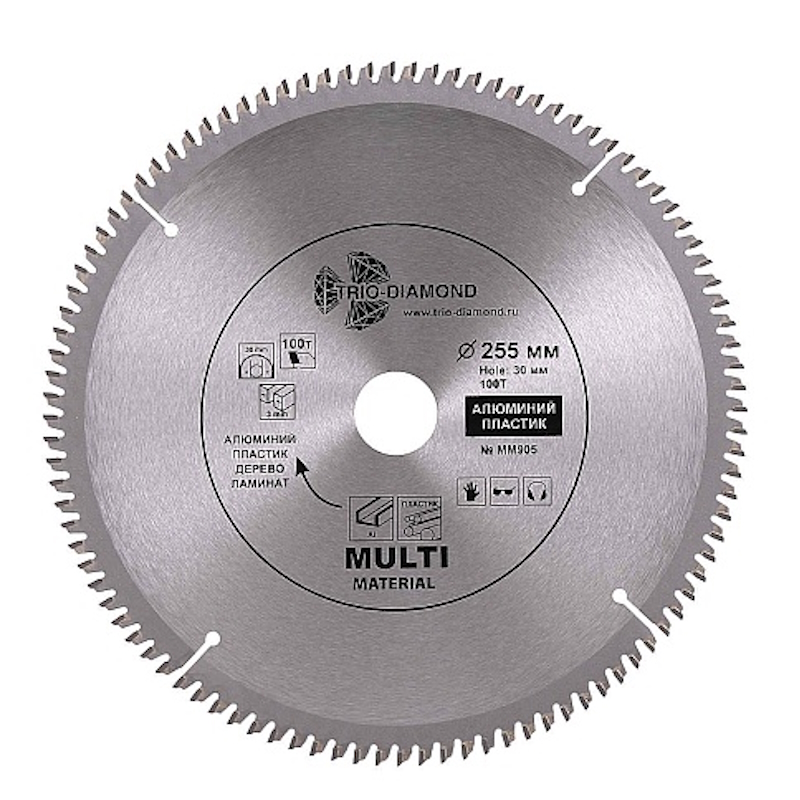 Диск пильный Trio-Diamond MM905 по мультиматериалам 25530100Т 1401₽