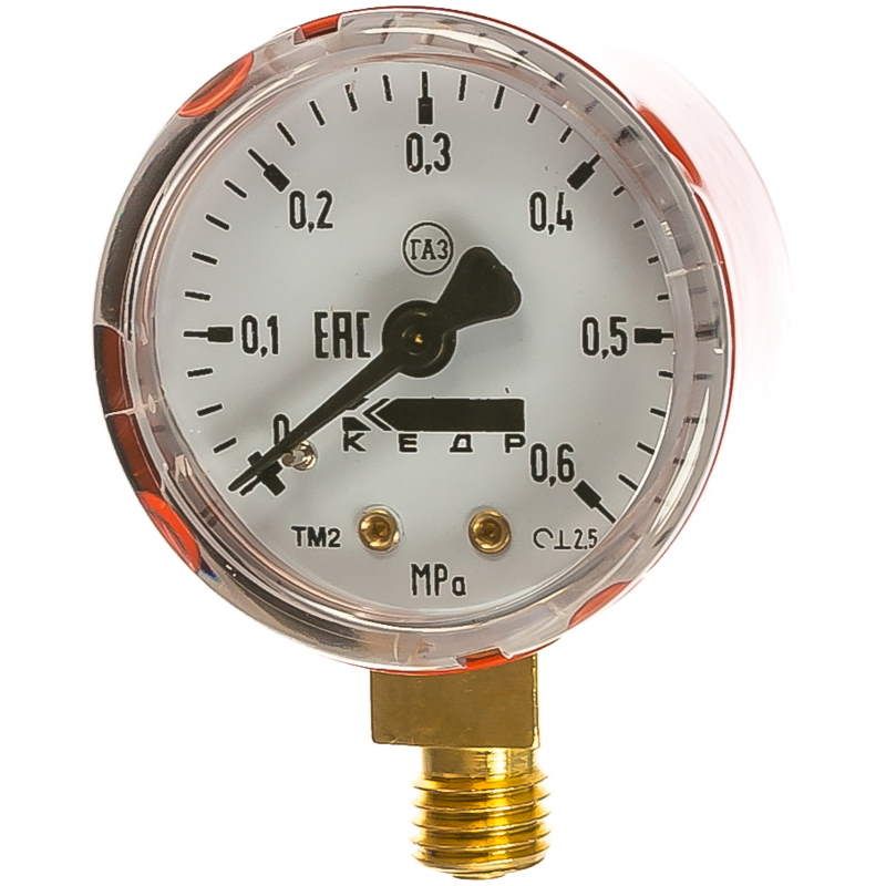Манометр Кедр МП-50 Пропан С3Н8-У, 0 - 0,6 МПа