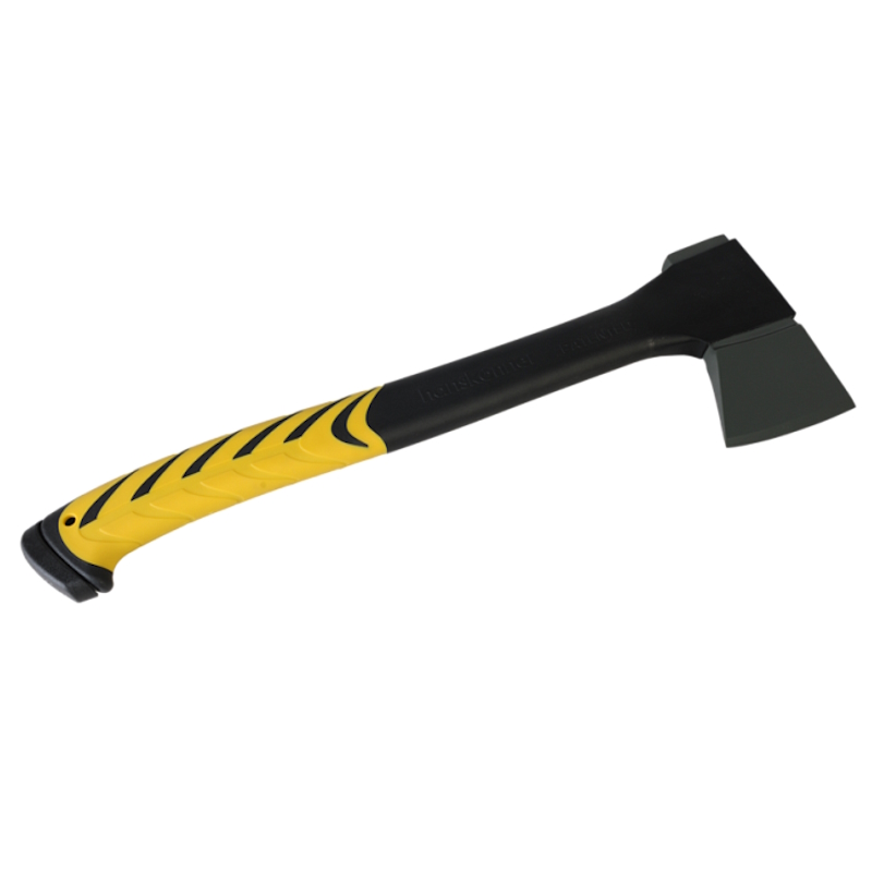 Топор с зажигалкой Hanskonner HK1015-02-FB0650, 650г, фибергл. рукоятка с TPE, PTFE покрытие