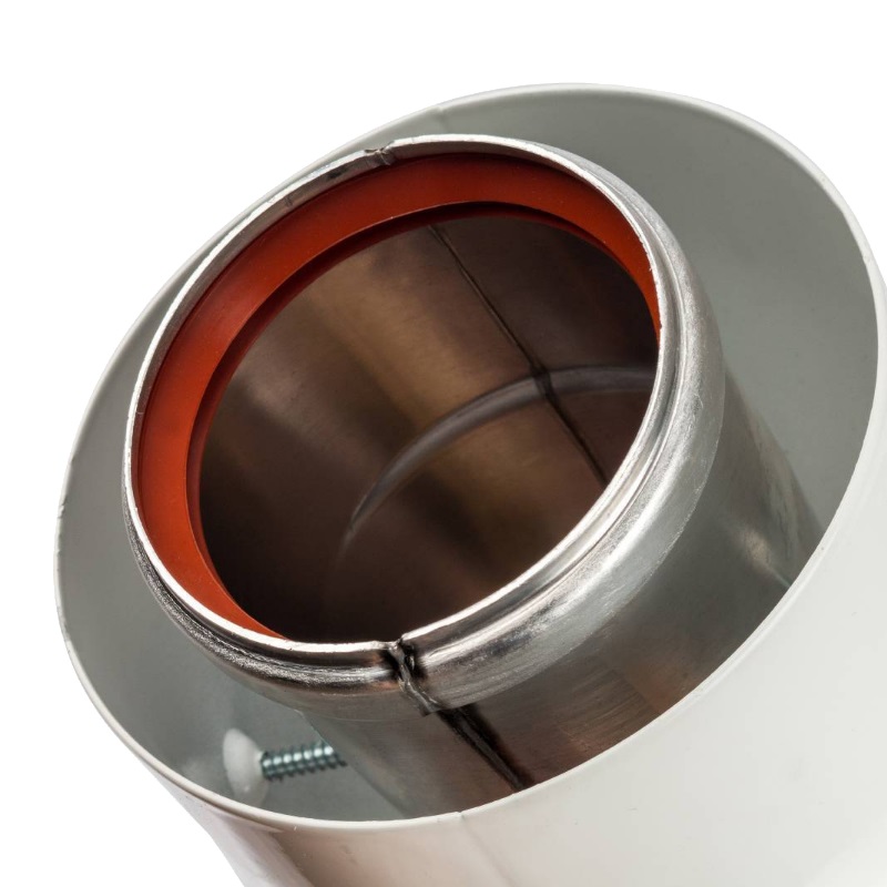 Отвод коаксиальный 45° Stout SCA-6010-000045 DN60/100 в Переславле