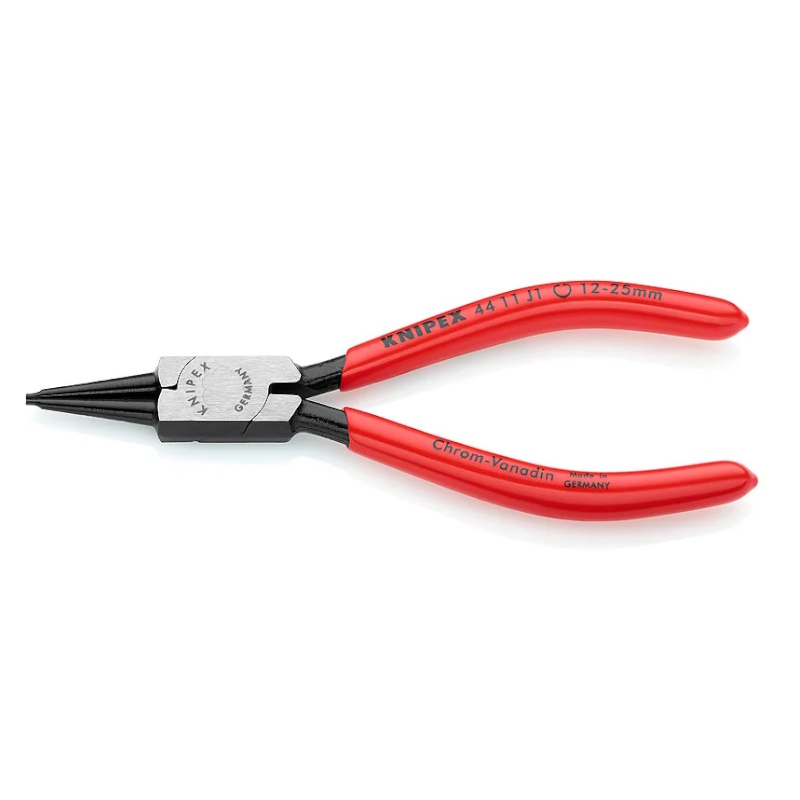 Щипцы для внутренних стопорных колец Knipex KN-4411J1, прямые губки, Ø 12-25 мм, длина 140 мм, фосфатированные в Рыбинске