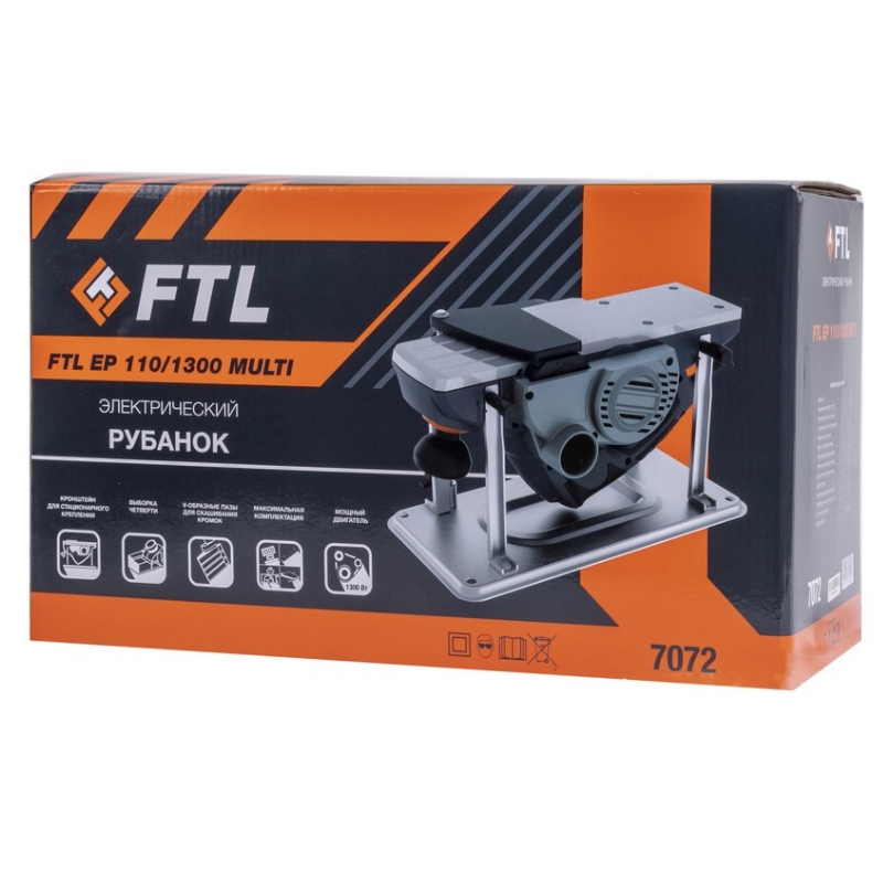Сетевой рубанок FTL EP 110/1300 Multi 7072