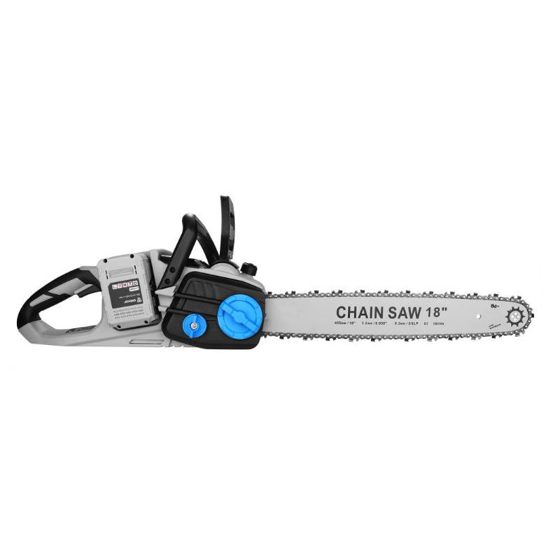 Пила цепная Deko DKCHS 40V PRO 080-2000, аккумуляторная, бесщеточная, 18", 2х20В, 2x5.0Ач, двойное зарядное устройство в Коврове
