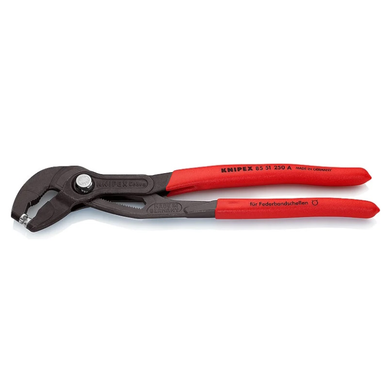 Щипцы для хомутов пружинных Knipex KN-8551250A, размер хомутов до Ø 70 мм, зев 40 мм, длина 250 мм в Кинешме