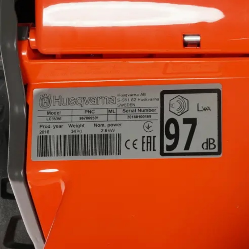 Газонокосилка бензиновая Husqvarna LC 353VI, 3,5 л.с., ширина скашивания 53 см, самоходная, 9670695-01 в Угличе