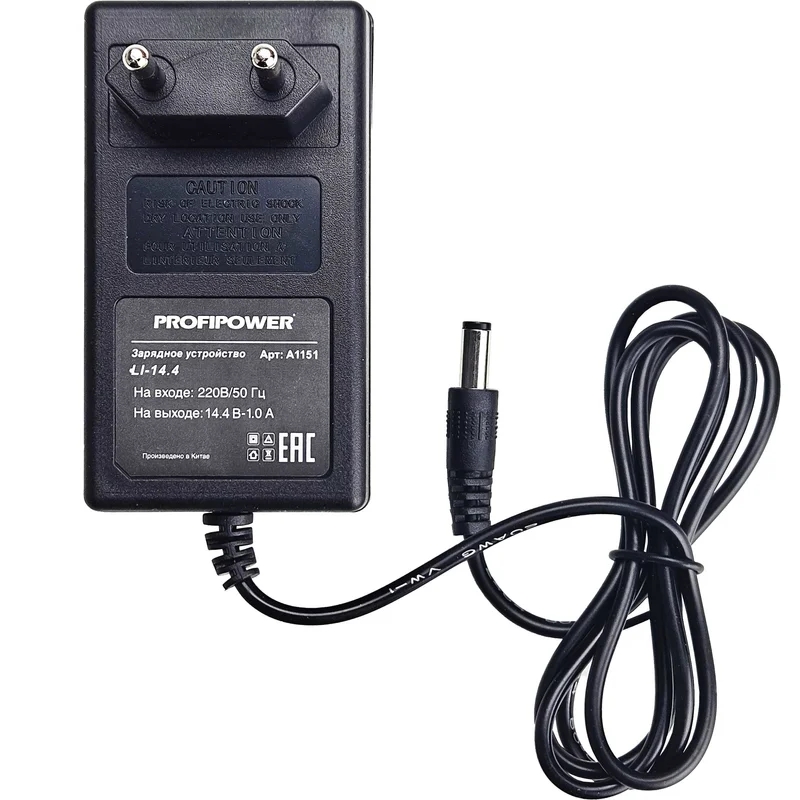 Блокпитания (адаптер) для Литий-ионный аккумуляторов ProfiPower A1151, 14,4-16, 8В, 14.4