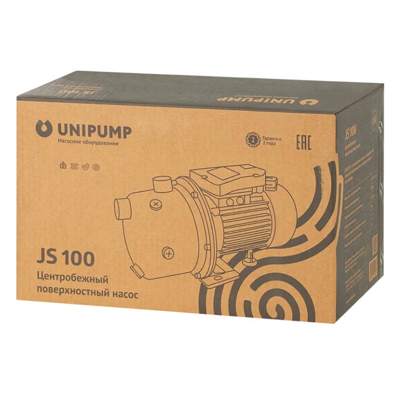 Поверхностный насос Unipump JS 100 83955