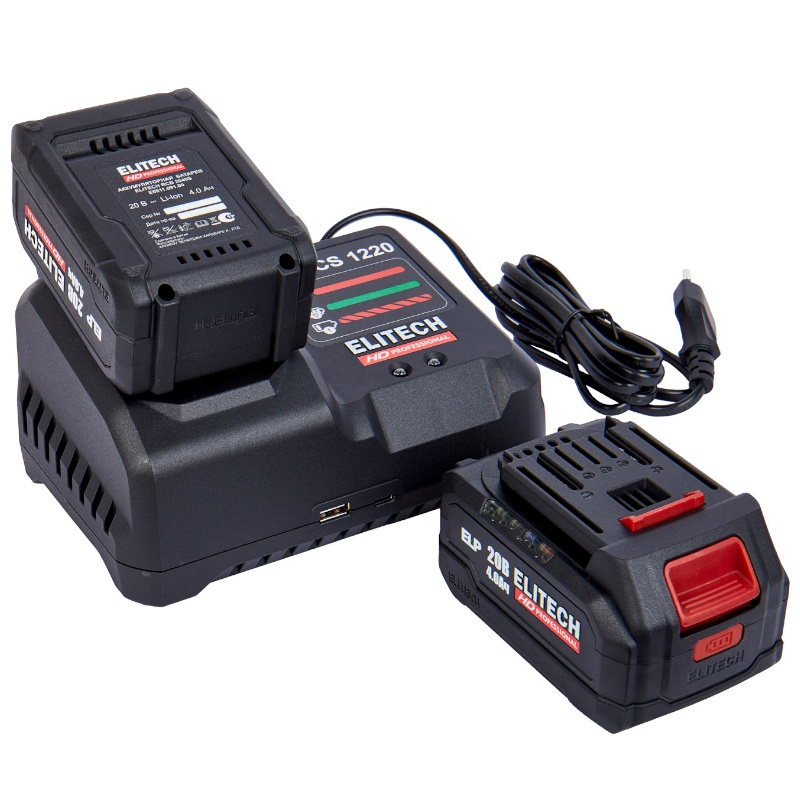 Винтовёрт аккумуляторный Elitech 205733 HD CS 2003SL E2201.055.02, 20 В, 4Ач, Li-Ion во Владимире
