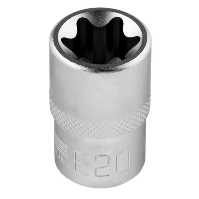 Головка торцевая Stels 13874, 1/2", Е20, CrV в Туле