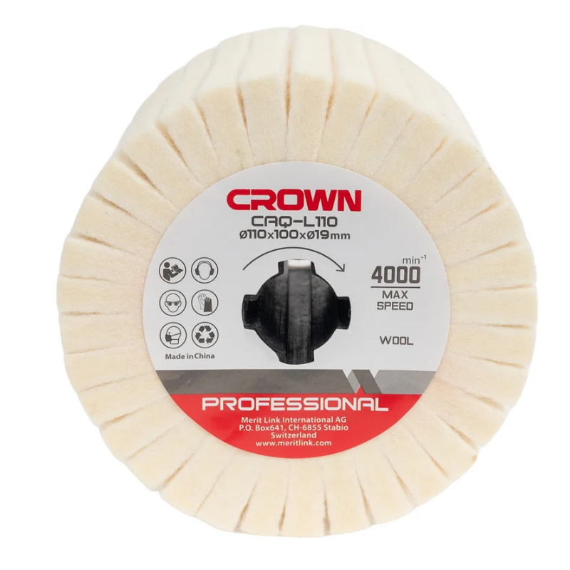 Щетка шерстяная Crown CAQ-L110  в Твери