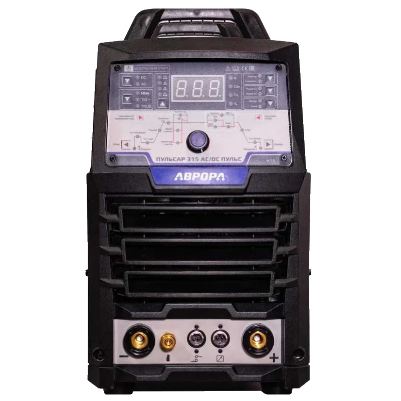 Аппарат для аргонодуговой сварки Аврора ПУЛЬСАР 315 AC/DC ПУЛЬС 30466, + аттестат НАКС 1 шт. в Иваново