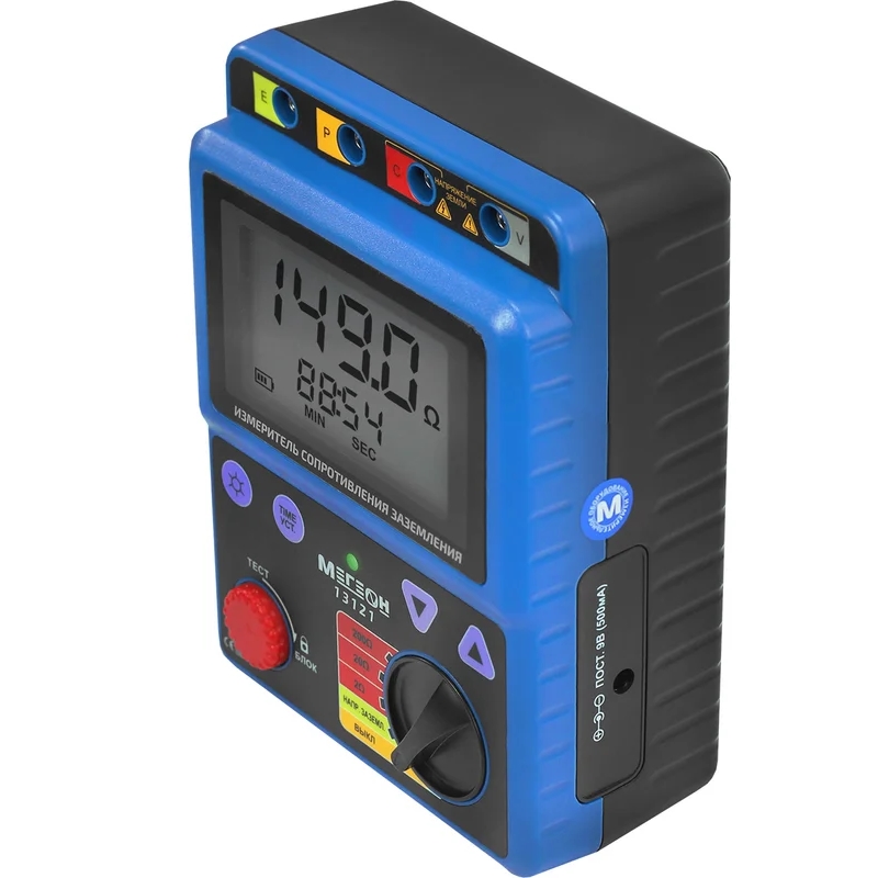Измеритель сопротивления заземления Мегеон 13121 к0000016148