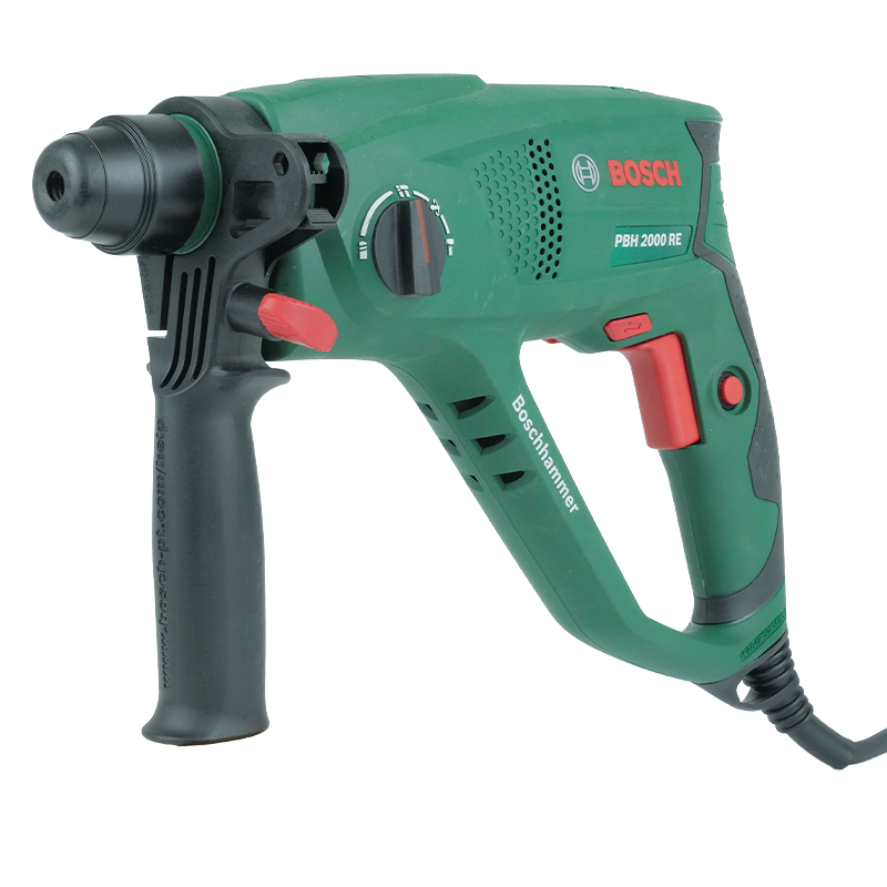 Перфоратор Bosch PBH 2000 RE 06033A9322, с защитной муфтой, с виброзащитой