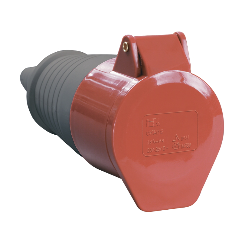 Розетка кабельная IEK ССИ-225 (32 А, 380 В, 3P+PE+N, IP44) PSR22-032-5 в Кинешме