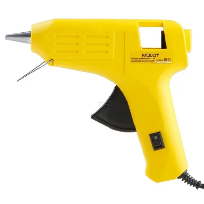 Пистолет клеевой Molot MGG 1140 MGG114000023, в блистере в Туле