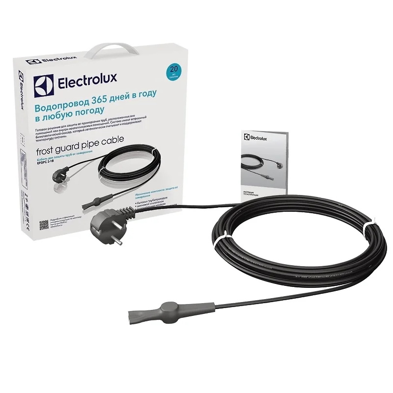 Кабель для обогрева трубопроводов Electrolux EFGPC 2-18-8 НС-1068074, комплект в Угличе
