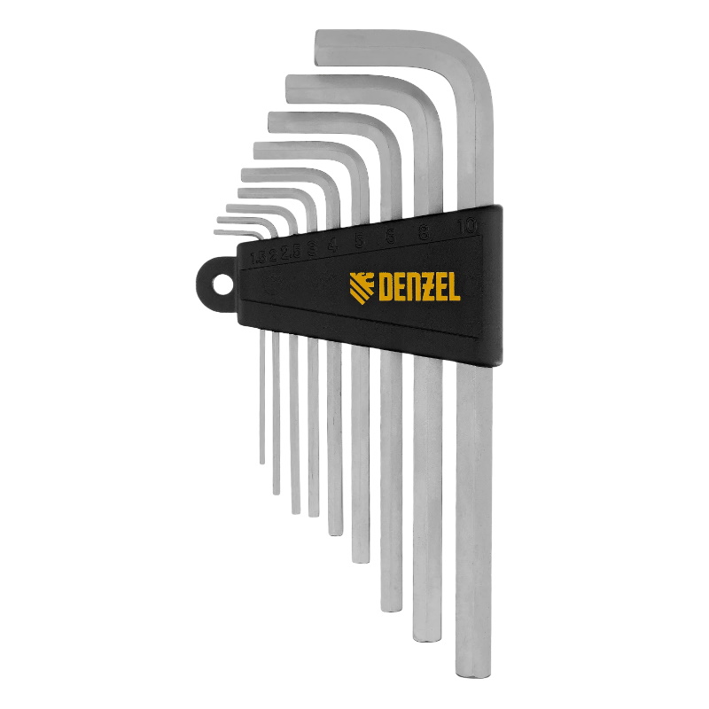 Набор инструментов Denzel 15807, 1/2", 1/4", 3/8", CrV, S2, пластиковый кейс, 216 предметов в Угличе