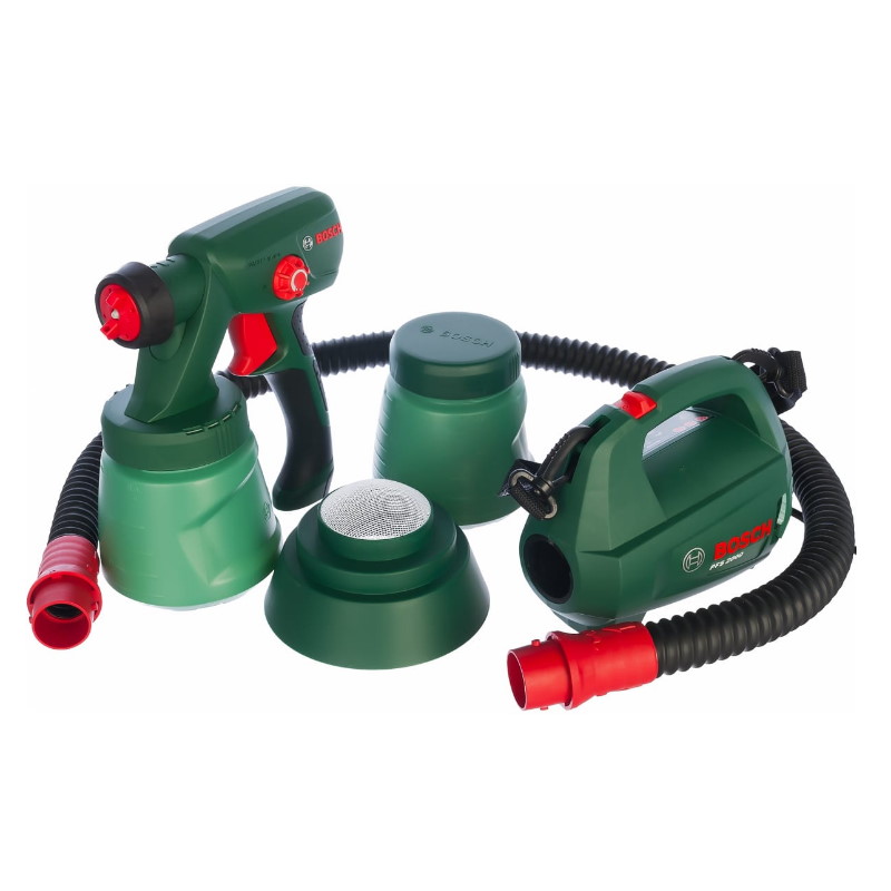 Электрический краскопульт Bosch PFS 2000 0.603.207.300, объем бачка 0,8 л, мощность 440 Вт, воздушный тип во Владимире