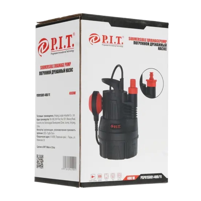 Дренажный насос для грязной воды P.I.T. PSP015001-400/11 в Рыбинске