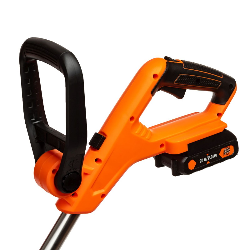 Триммер аккумуляторный Maxpiler MCT20-250 (20В, Ø250 мм, телескопическая, леска 1.2 мм, 1 АКБ 2Ач, ЗУ) в Череповце