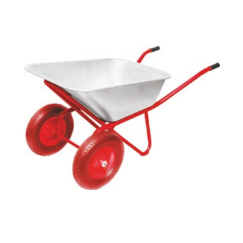 Тачка строительная Variant 12110Лт 110 л двухколесная грузоподъемность 200кг корыто 08 мм колесо PU Литое 325300-8 подшипник 20мм 5381₽