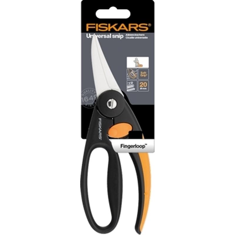 Ножницы универсальные с петлей для пальцев Fiskars P45 1001533 в Твери