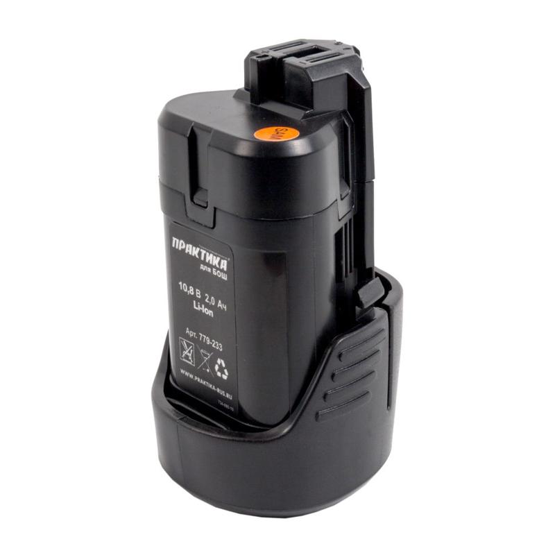 Аккумулятор Практика 779-233 (для инструмента Bosch, 10.8В, емкость 2.0Ач, Li-ion)