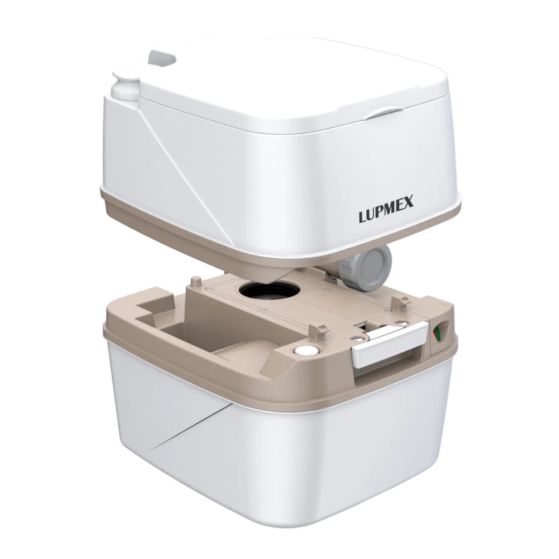 Биотуалет для дачи Lupmex 79122 с индикатором (бак для сточных масс 18 л, высота 354 мм) в Ярославле