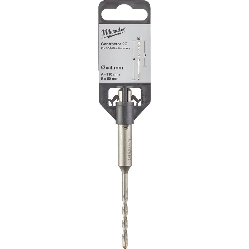 Бур Milwaukee CONTRACTOR 4932471210, SDS+, 4x110