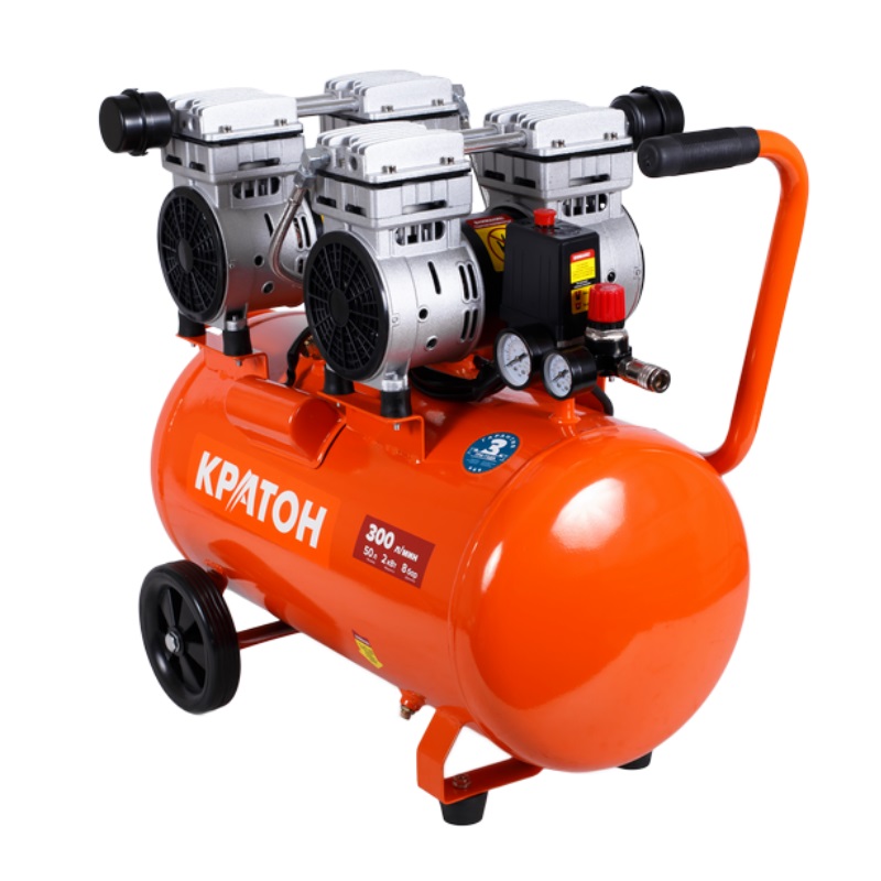 Компрессор с прямой передачей безмасляный Кратон AC-300-50-OFS