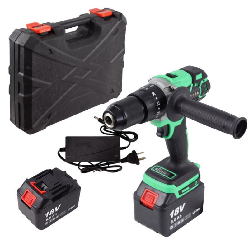 Аккумуляторная ударная дрель-шуруповерт Zitrek Green Impact 063-4046 18V (80 нм)