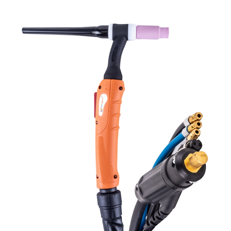 Горелка FoxWeld UnoTIG-18-Flex 4576 4м разъем 35мм2с кнопкой жохл пр-во КНР 6510₽