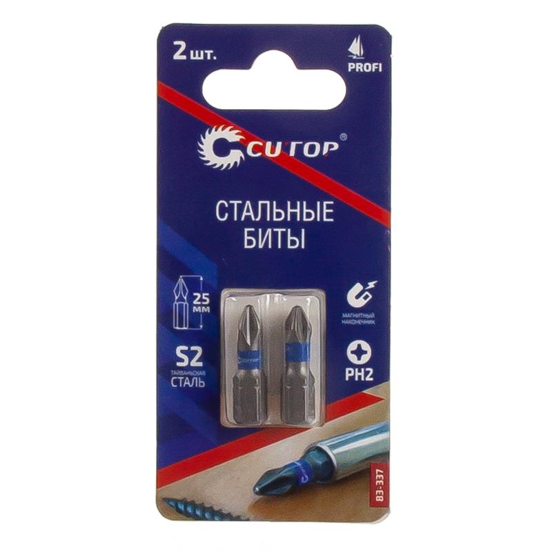 Набор бит Cutop Profi 83-337, PH2х25 мм, 2 шт. в Костроме