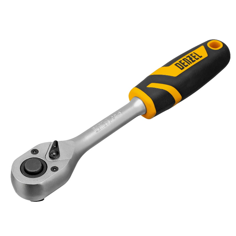 Набор инструментов Denzel 15804, 1/2", 1/4", CrV, S2, пластиковый кейс, 122 предмета в Иваново