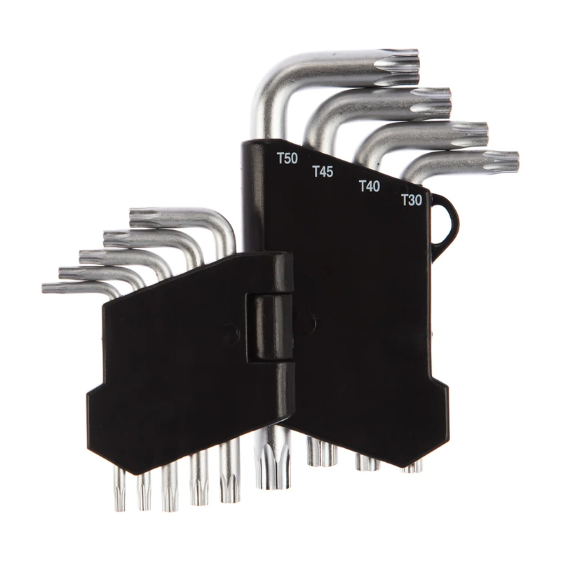 Набор Г-образных ключей Torx JTC JTC-5354 (T10-T50, 9шт) в Вологде