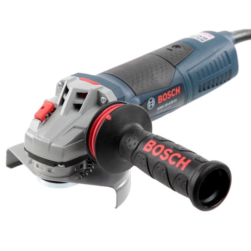 Угловая шлифмашина (болгарка) Bosch GWS 15-125 CI 0.601.795.002, 125 мм, 1500 Вт, плавный пуск, регулировка оборотов в Рыбинске