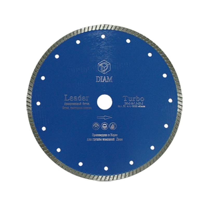 Алмазный диск Diam Turbo Leader 000117 (180x2,2x7,5x22,2 мм) во Владимире