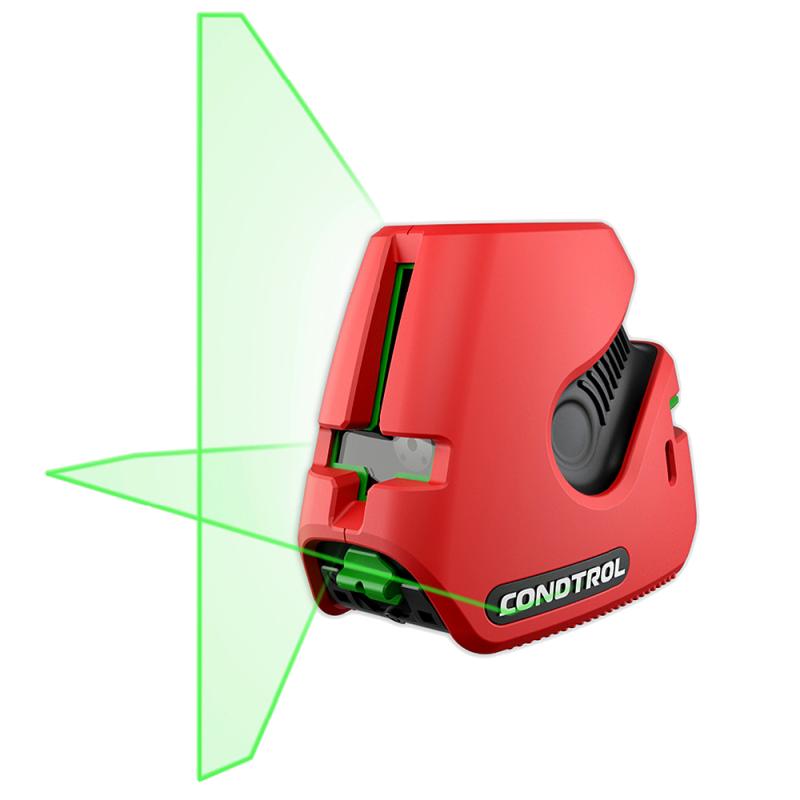 Нивелир лазерный Condtrol Neo G100 1-5-090 (зелёный цвет линий, дальность измерения без приемника до 20 м)