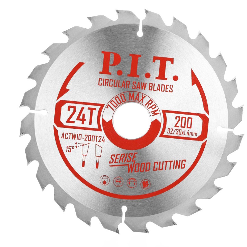 Диск пильный P.I.T. ACTW10-200T24, 200x32/30x2,2 мм, 24T в Рыбинске