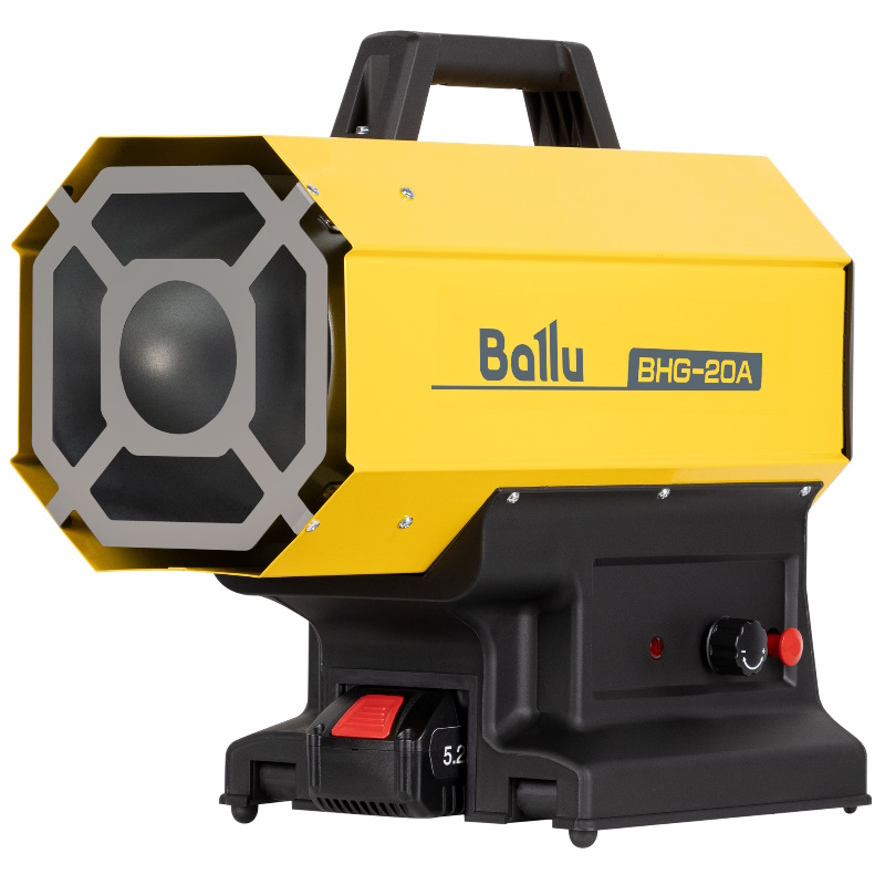 Пушка тепловая газовая с аккумулятором Ballu BHG-20A НС-1632907 в Муроме
