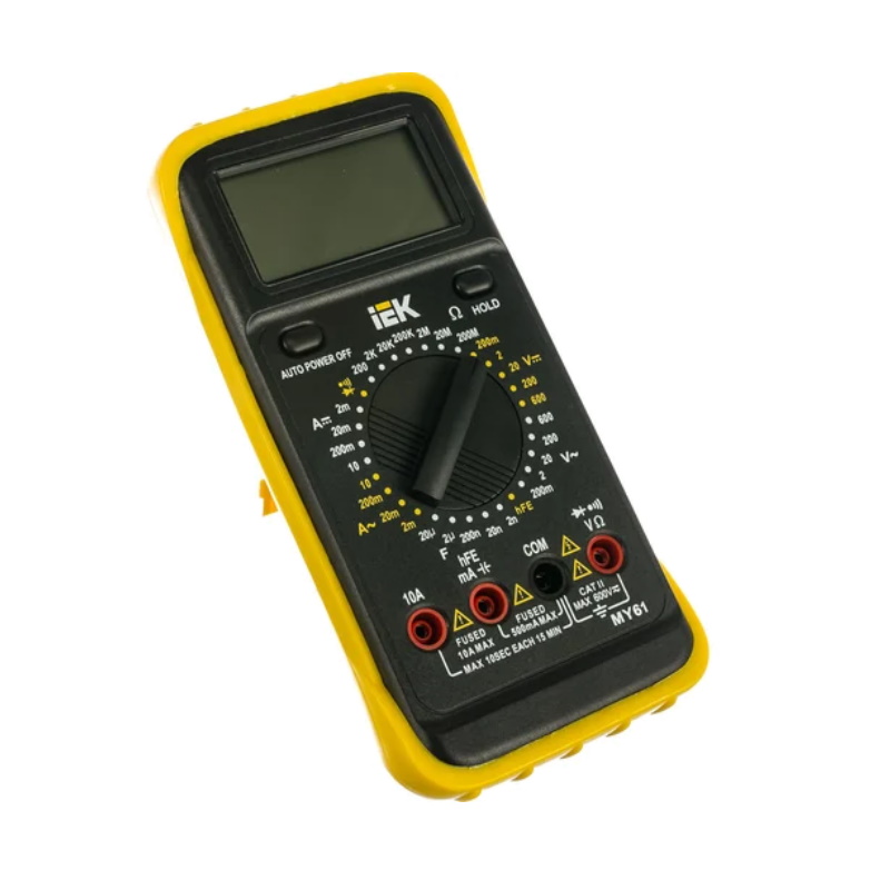 Мультиметр цифровой IEK PROFESSIONAL MY61 TMD-5S-061 1755₽
