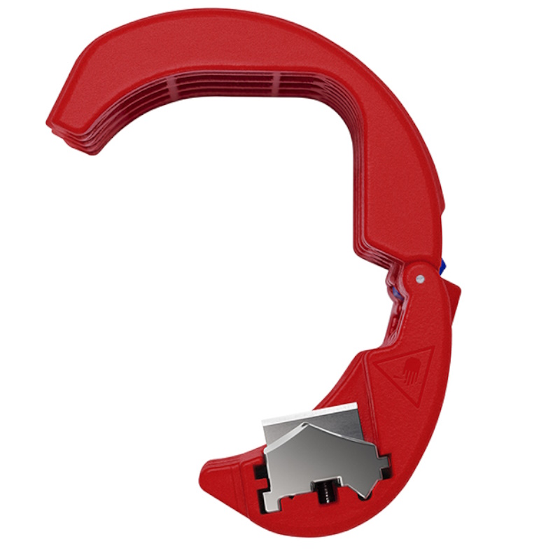 Труборез Knipex BiX KN-902210BK, для пластиковых труб и уплотнительных втулок, Ø 20-50 мм / толщина max 2.4 мм в Рыбинске