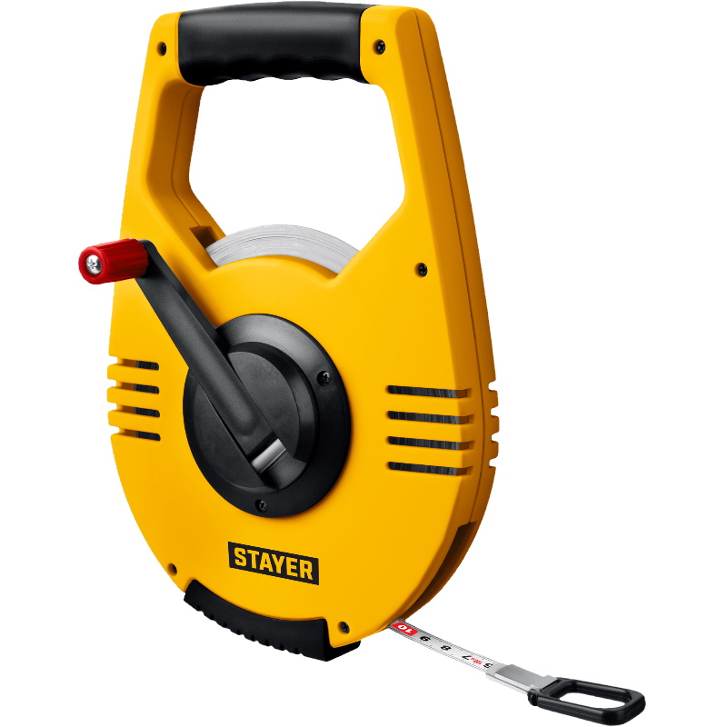 Геодезическая стальная мерная лента Stayer Racer 34186-100, 100 м в Иваново