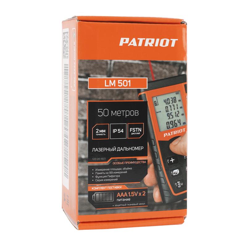 Лазерный дальномер Patriot LM 501 120201501 в Твери