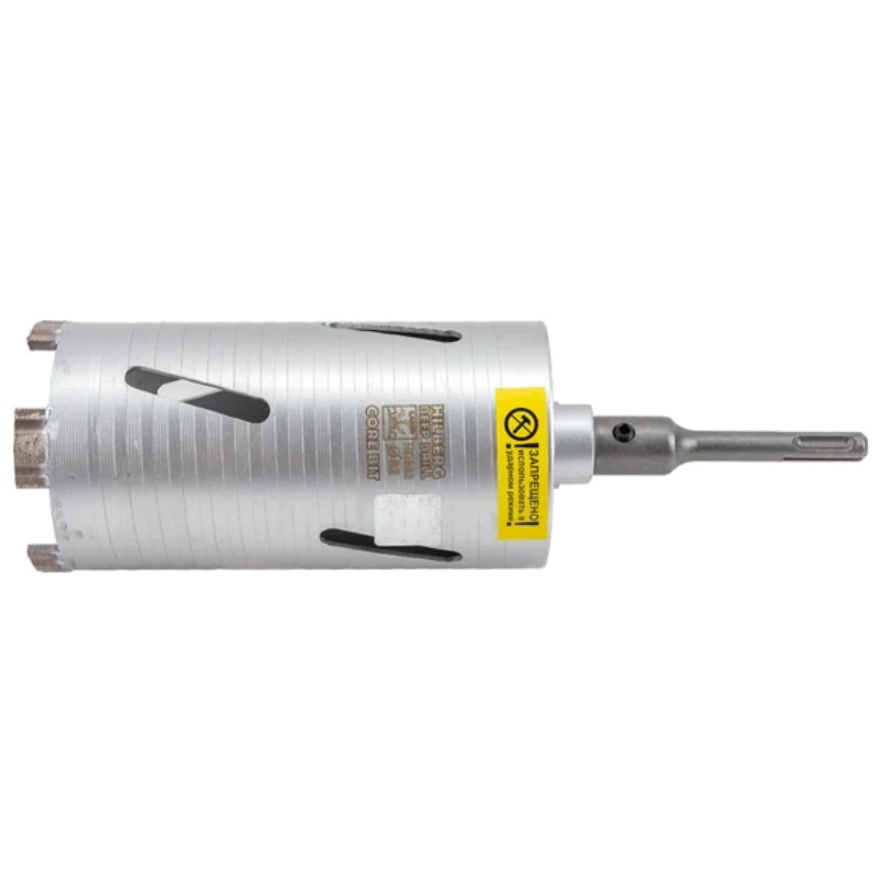 Коронка алмазная Hilberg Laser Deep Drill HD382, по бетону, 82*150 мм в Твери