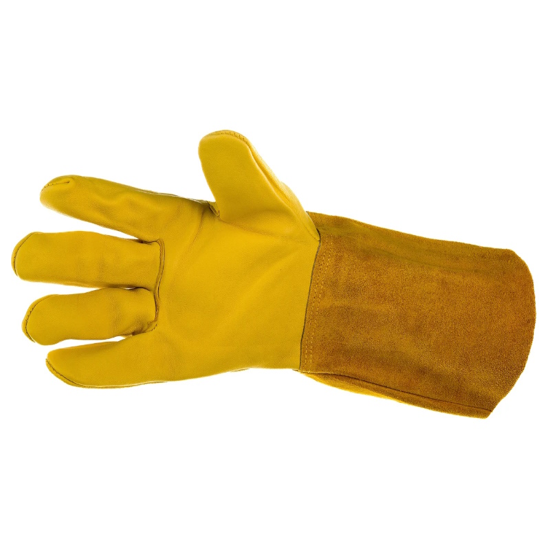 Сварочные краги Fubag FWGN 9Y TIG 641184, без подкладки, желтые в Переславле