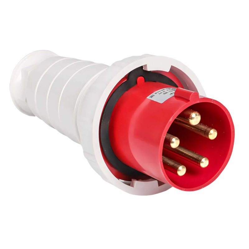 Вилка переносная EKF ps-035-63-380, 035, 63А, 3P+PE+N, 380В, IP67 в Угличе