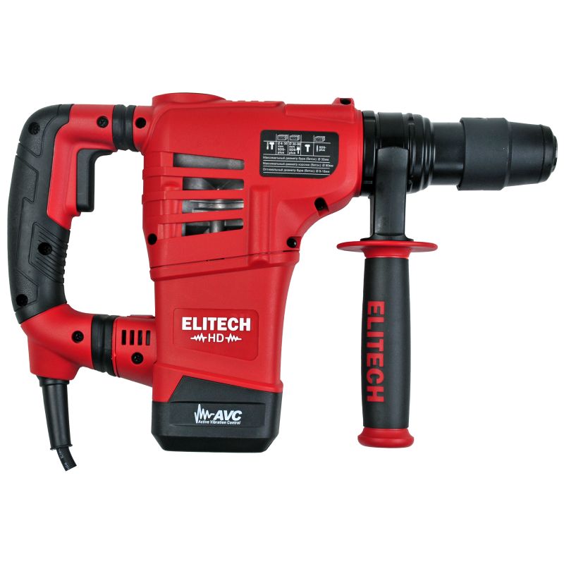 Перфоратор Elitech П 1130ЭМ HD 201376 (E2205.002.00) в кейсе, с виброзащитой в Туле