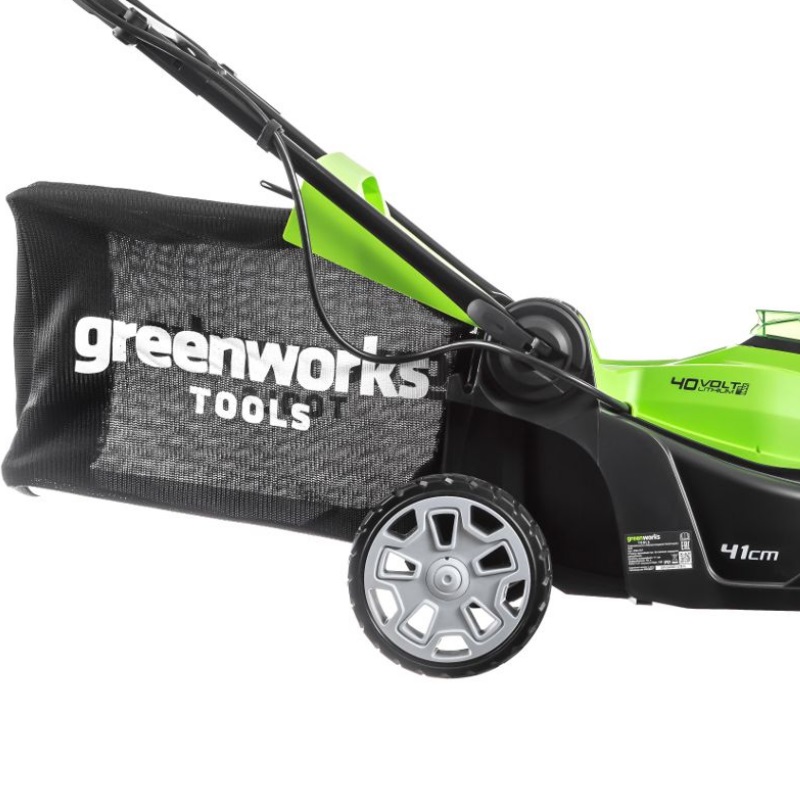 Газонокосилка Greenworks G40LM41K4 40В, 40 см, в комплекте АКБ и ЗУ в Александрове